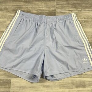 Adidas Originals Men's 3 Stripes Classic Sprinter  Shorts IB9953‎ Blue Dawn 2XL